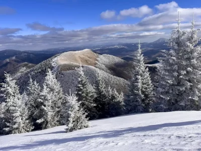 Winter climb to Stoh