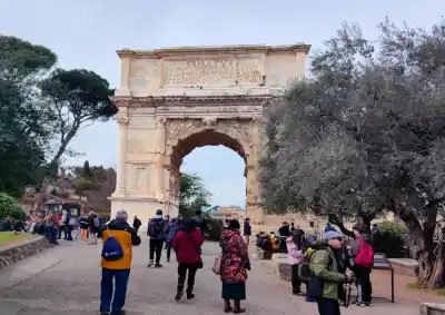 Arco di Tito Colosseum a Forum Romanum