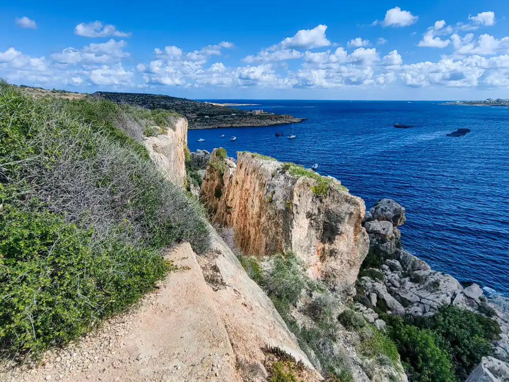 Mellieha cliffs incredible trails