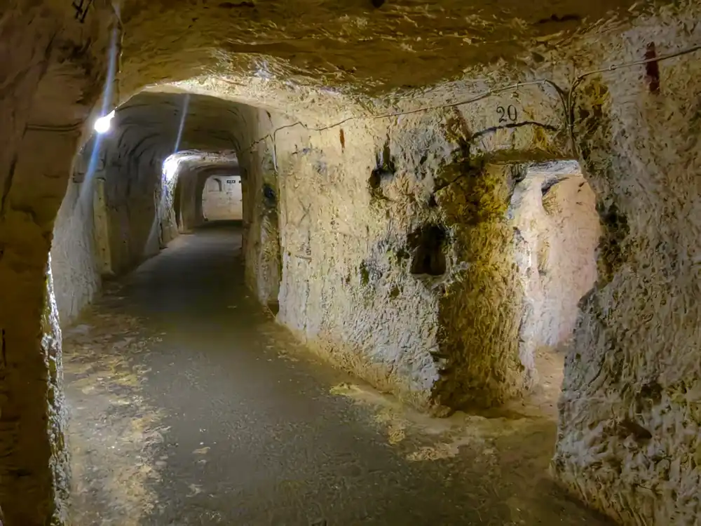 Air-raid shelters from WW2