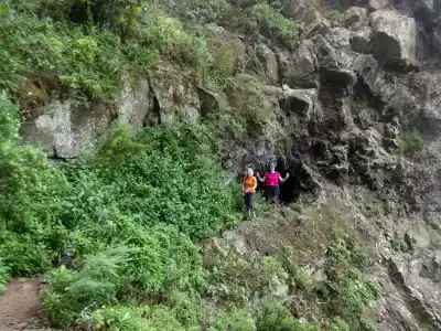 Selfie at Guimar tunel