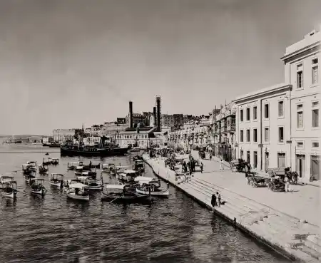 Old thermal power plant on the Valletta waterfront