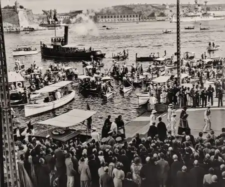 Valletta harbour, 1890
