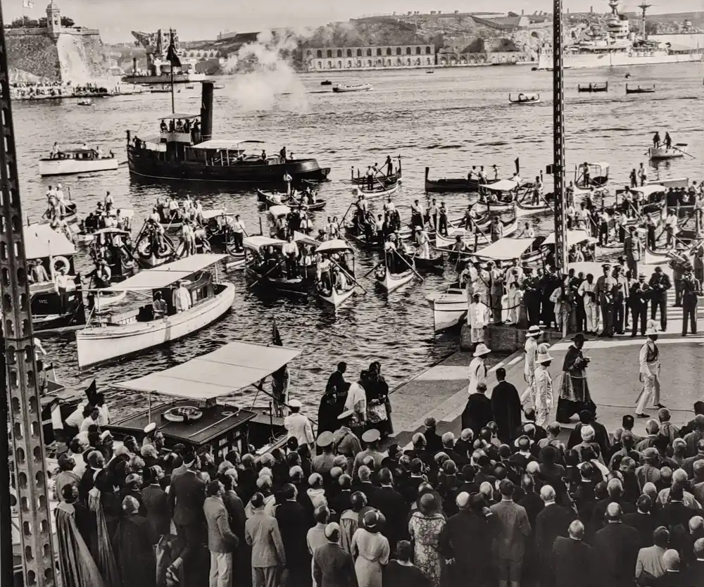 Valletta harbour, 1890