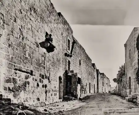 San Pietro Street, Gharb 1888