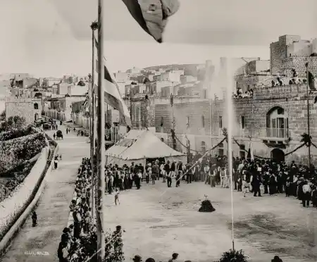 Opening of the waterworks in Meliieha, 1912