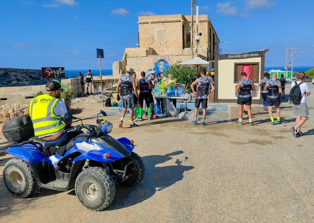 One of the Pokerstars Malta ultra race stands