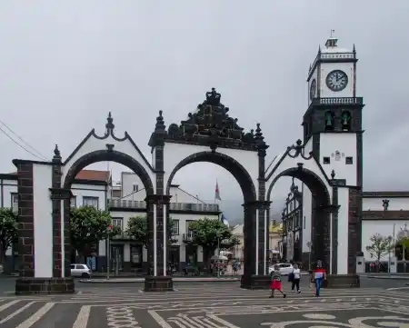 Centre of Ponta Delgada