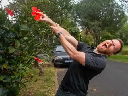 In the Botanical Garden