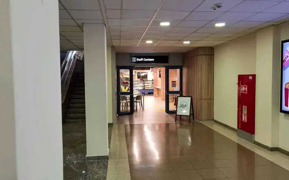 Staff Canteen at airport