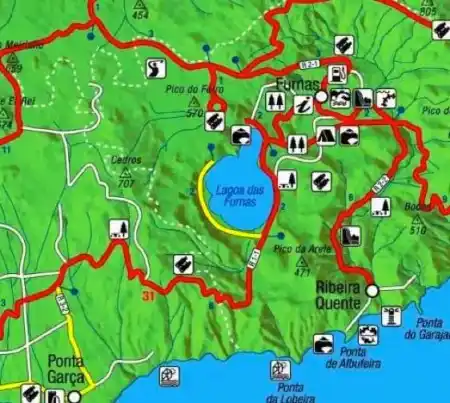 Lagoa das Frunas trail