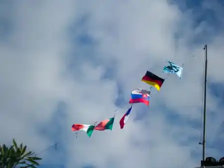 Slovak flag in our honour