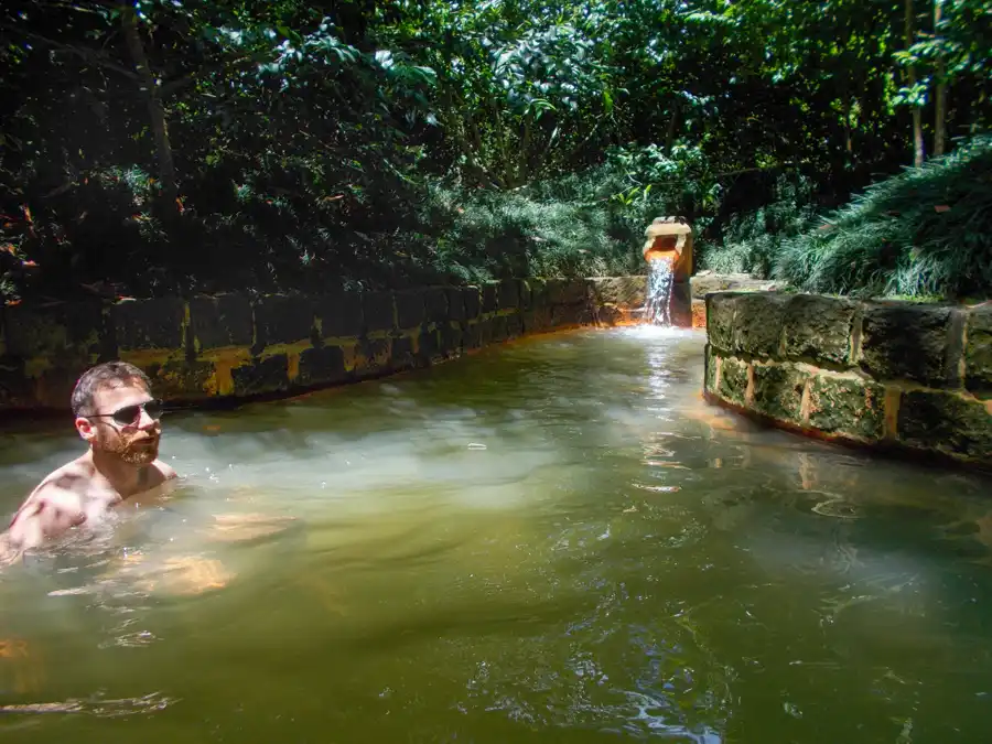 The Furnas Valley has hundreds of springs