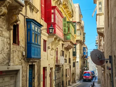 Valletta Malta streets