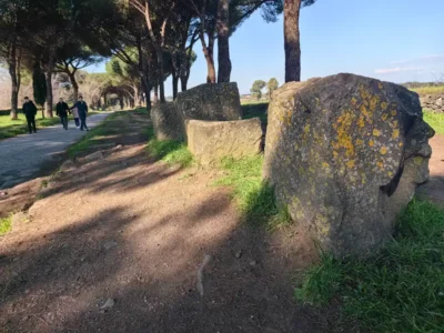 Via Appia on the bike