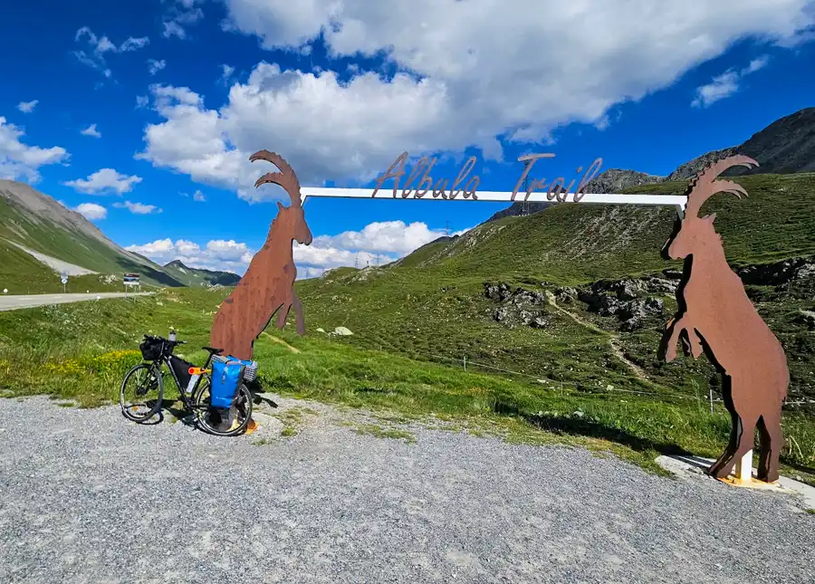 Alps to Slovakia by bike St.Moritz