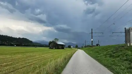 Storm over Kuffstein