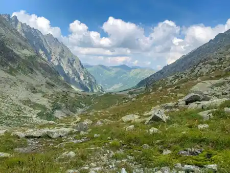 Descent from the hill