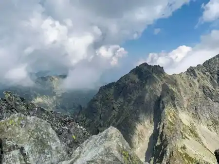 Kôprovský štít at a roof