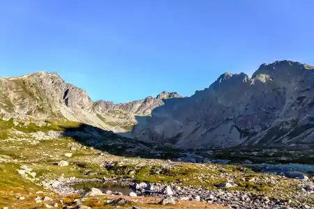 Hincova kotlinka at the end of Mengus Valley