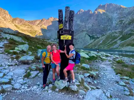 Hincova kotlinka at the end of Mengus Valley