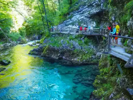 Radovna river Vintgar gorge