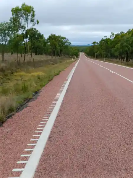 about halfway there is a pump