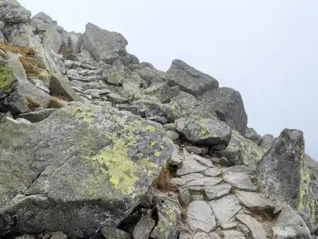Climbing to the roof of Chopok