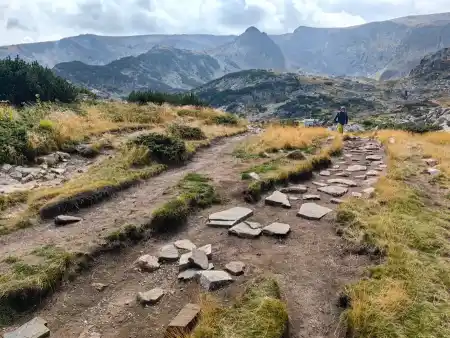 Back to cable car Rila lakes