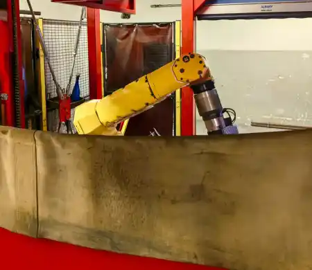 Robotic frame finishing