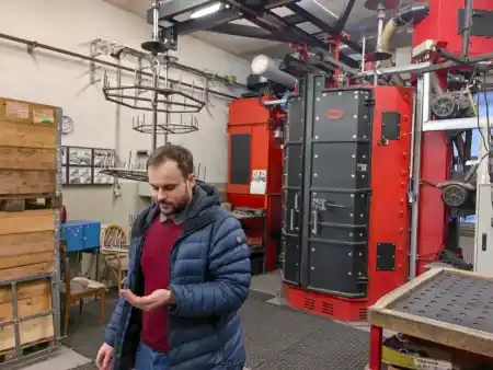 Powder coating, sanding and preparation for varnishing