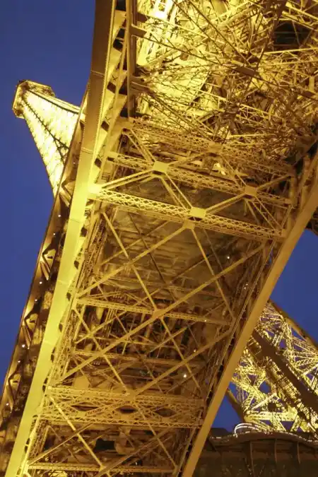 Golden Paris Eiffel