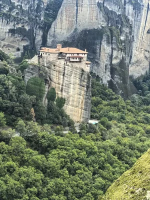 Meteora rock monasteries