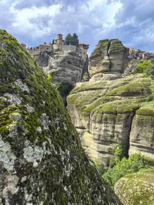 Meteora rock monasteries