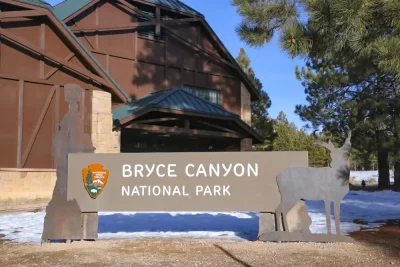 Start of the trail in Bryce