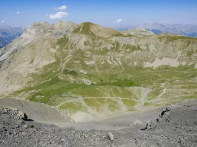 Road to Col de la Bonette 