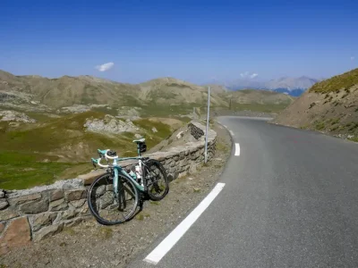 Cycling Col de la Bonette 