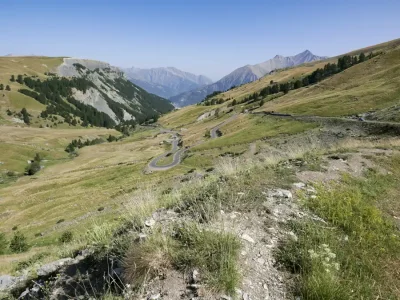 Cycling Col de la Bonette 