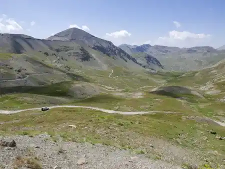 Cycling Col de la Bonette 