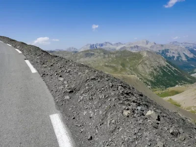 Last km Col de la Bonette 