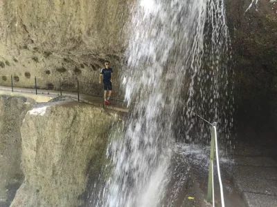 Levada Nova waterfall