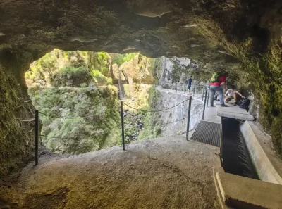 Levada Nova tunnel