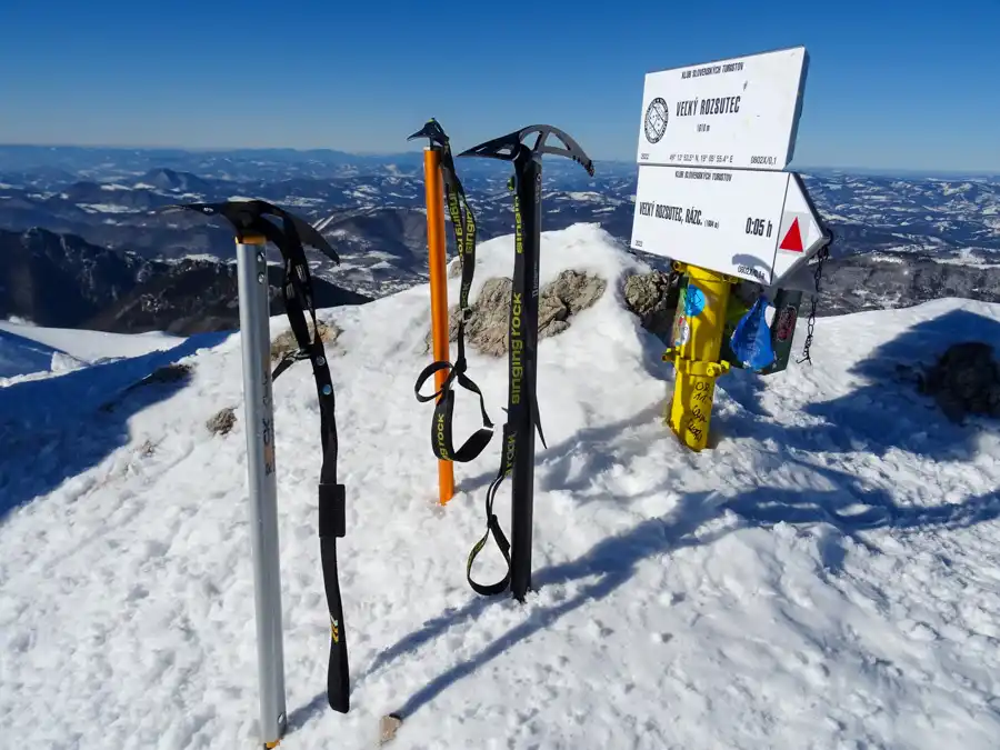 Summit of Veľký Rozsutec