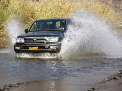 Land Cruiser and Water