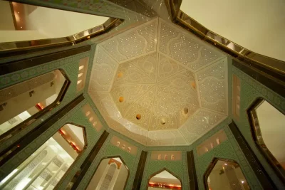 Central Atrium In Al Bustan Palace