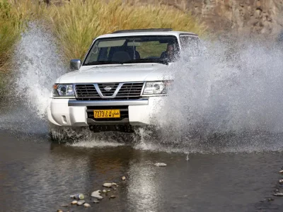 Land Cruiser and Water