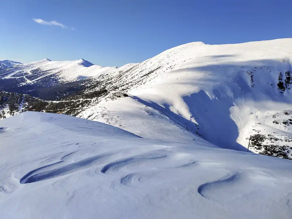 Trek through the ridge of Low Tatras