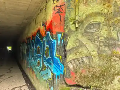 Under the river Váh