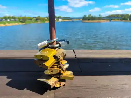 Nogat River - Entry Malbork Castle
