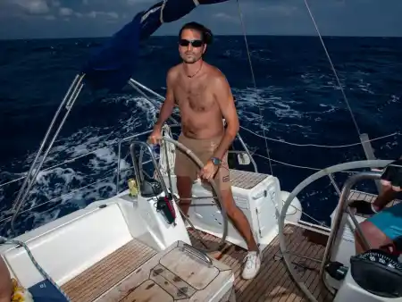 Stromboli iconic night eruption